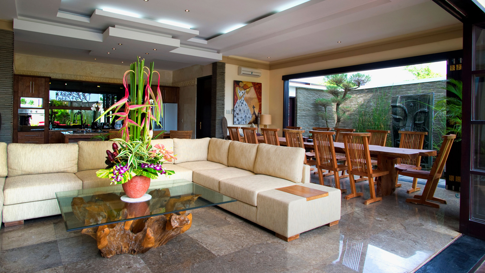 Villa Lega - Living and dining area